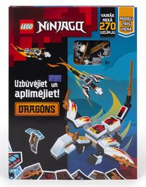Konstruktorius LEGO® Ninjago Activity Book Build And Stick: Dragons BSP6701LV, 49 vnt.