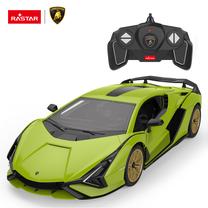  Rc automobilis Rastar Sian 97400, 1:18, juoda sp./žalia sp.