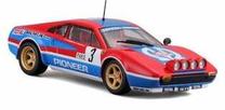  Žaislinis lenktyninis automobilis Bburago Ferrari 308 GTB 1982, 1:43, mėlyna sp./raudona sp.