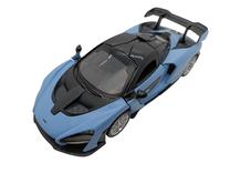  Žaislinis automobilis MSZ McLaren Senna, 1:32, žydra sp.