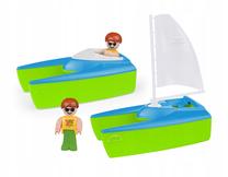 Žaislinė valtis Lena Boaties 04722, mėlyna sp./žalia sp.
