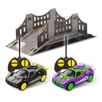  Rc automobilis Bladez Toyz Batman Vs The Joker, 1:28, juoda sp./violetinė sp.