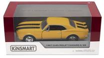  Žaislinis automobilis Kinsmart 1967 Chevrolet Camaro Z/28 KT5341, 1:37, juoda sp./geltona sp.