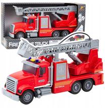  Žaislinė gaisrinė mašina Lean Toys Fire Engine, raudona sp.