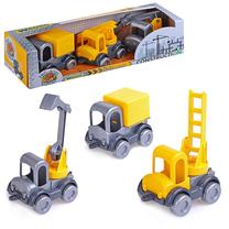  Statybos transporto priemonės Tigres Kid Cars Construction 39270, geltona sp.