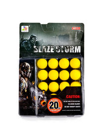 Šoviniai Blaze Storm 60745 Geltona sp.