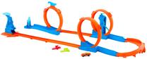 Automobilių trasa Mattel Hot Wheels Track Creator JDW39, mėlyna sp./oranžinė sp.