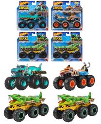  Žaislinis keturratis Mattel Hot Wheels Monster Trucks HWN86, 1:64, (spalva/dizainas parenkami atsitiktine tvarka)