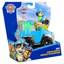  Transporto priemonė su figūrėle Spin Master Paw Patrol Basic Vehicle 2.0, balta sp./raudona sp.