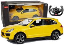  Rc automobilis Rastar Porsche Cayenne, geltona sp.