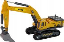  Žaislinis ekskavatorius Lean Toys GLW, 1:55, geltona sp.