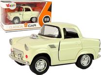  Žaislinis automobilis Lean Toys Classical, kreminė sp.