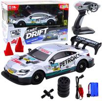  Rc lengvasis automobilis Lean Toys Start Drift, 1:16, sidabro sp.