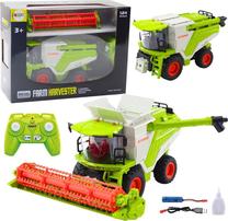  Rc kombainas Lean Toys Farm, 1:24, žalia sp.