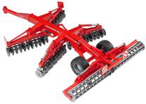  Žaislinė priekaba Bruder Kuhn Discover XL 02217, 1:16, raudona sp.