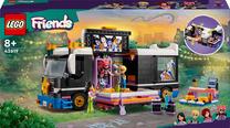 Konstruktorius LEGO® Friends Popmuzikos žvaigždės gastrolių autobusas 42619, 845 vnt.