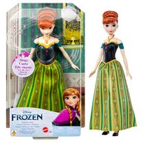 Lėlė - pasakos personažas Mattel Disney Frozen Singing Ana HLW56, 32 cm