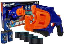 Žaislinis ginklas Lean Toys Firestrike LT8461, 6 cm Mėlyna sp./Oranžinė sp.