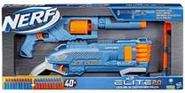 Žaislinių ginklų rinkinys Hasbro Nerf Elite 2.0 Double Defense Pack F5033 Mėlyna sp./Oranžinė sp.