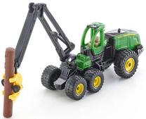  Žaislinis traktorius Siku 1652, 1:87, juoda sp./žalia sp.
