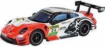  Žaislinis lenktyninis automobilis Carrera Hybrid Porsche 911 GT3 R, balta sp./raudona sp.