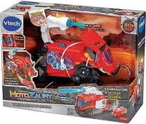 Transformeris VTech MotoZaury Triceratops Nexor, raudona sp.