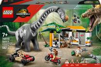 Konstruktorius LEGO® Jurassic World Velociraptoriaus ir titanozauro sekimo misija 76973, 582 vnt.