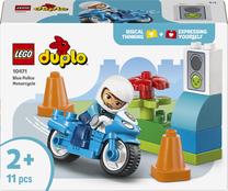 Konstruktorius LEGO® DUPLO® Town Mėlynas policijos motociklas 10471, 11 vnt.