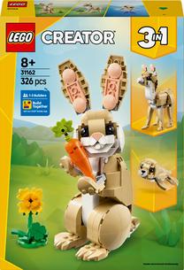 Konstruktorius LEGO® Creator 3in1 Mielas triušiukas 31162, 326 vnt.