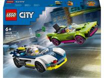 Konstruktorius LEGO® City Police Policijos automobilis ir galingo automobilio gaudynės 60415, 213 vnt.