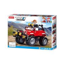 Konstruktorius Sluban Town Red Suv M38-B0902, 135 vnt.