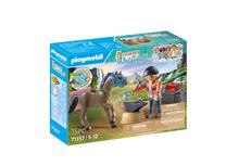 Konstruktorius Playmobil Horses Of Waterfall Kalvis Benas Ir Achilas 71357