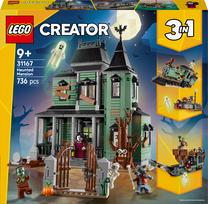 Konstruktorius LEGO® Creator 3in1 Vaiduoklių namas 31167, 736 vnt.