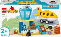 Konstruktorius LEGO® DUPLO® Pirmasis apsilankymas oro uoste 10443, 23 vnt.