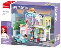 Konstruktorius Sluban Metropolis Shopping Centre, 435 vnt., įvairių spalvų