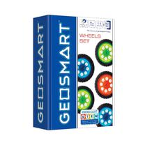 Magnetinis konstruktorius GeoSmart Ratų rinkinys, 11 vnt.