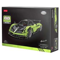 Konstruktorius, automobilis Rastar Pagani Huayra 97900-G, 2899 vnt., juoda sp./žalia sp.