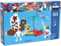 Konstruktorius Plus Plus Mini Basic Pirates, 360 vnt., įvairių spalvų