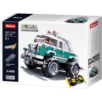 Konstruktorius, automobilis Sluban Power Bricks, 397 vnt., įvairių spalvų