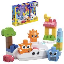 Kaladėlės Mattel Mega Bloks Rise & Snooze Night Light HTH43