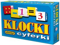 Konstruktorius Adamigo Skaičių blokeliai, 12 vnt.