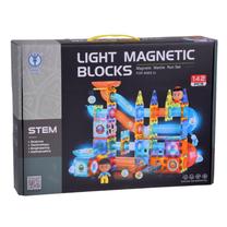 Magnetinis konstruktorius Stem Light ZA5238, 142 vnt., įvairių spalvų