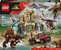 Konstruktorius LEGO® Jurassic World Spinozauras, kecalkoatlis ir oro misija 76976, 984 vnt.
