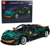 Konstruktorius, automobilis Lean Toys Models, 3268 vnt., žalia sp.
