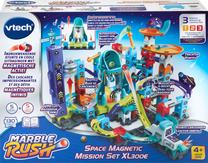 Konstruktorius su kamuoliukų trasa VTech Marble Rush Space Magnetic, 130 vnt., įvairių spalvų