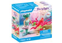 Konstruktorius Playmobil Princess Magic Undinėlė Su Spalvą Keičianti Aštuonkoju 71503