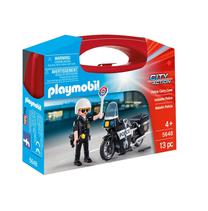 Konstruktorius Playmobil City Action Police Carry Case 5648, 13 vnt.