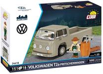 Konstruktorius Cobi Volkswagen T2A Pritschenwagen 24618, 151 vnt., ruda sp.