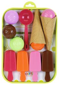 Žaisliniai virtuvės reikmenys, ledų rinkinys Ecoiffier Ice Tray 8/984S
