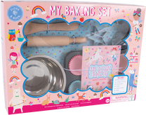 Žaisliniai virtuvės reikmenys, maisto gaminimo žaidimų rinkinys My Baking Rainbow Fairy, įvairių spalvų